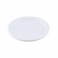 Suikerriet bord 26cm Ø, kleur wit