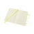 Notitieboek Moleskine pocket 90x140mm lijn soft cover lemon green