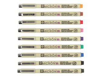 FINELINER SAKURA PIGMA MICRON ASSORTI  KLEUR artikel afbeelding