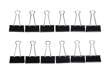 Papierklem MAUL 213 foldback 50mm capaciteit 20mm zwart