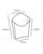 FSC® Kraft/PLA frites scoop cup 87x133x170mm
