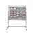 Planbord, mobiel h x b x d = 1945x1550x640 mm lichtgrijs