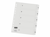 Staples Tabbladen wit karton 11 rings, A4, bedrukte tabs, 1-5 (set 5 vel) artikel afbeelding