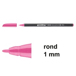 Viltstift edding 1200 1mm roze/ds10