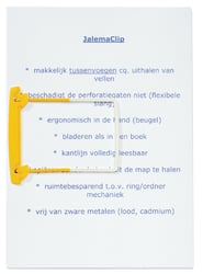 Jalema Buismechaniek Clip Clip Stickup, zelfklevend (pak 100 stuks)