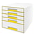 Ladenblok Leitz WOW Cube 5 laden wit/geel artikel afbeelding