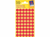 ETIKET AVERY ZWECK 3141 12MM ROOD 270ST artikel afbeelding