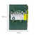 Projectboek Pukka Recycled A4 lijn 5-tabs 4-gaats 200 pagina's 80gr groen