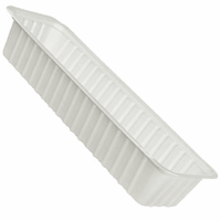 A16N Bakje Wit 203x68x34mm t.b.v. frikandel (ds/2000 stuks)