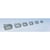 Sluitgespen voor kunststofband 13 mm breed, VE = 1000 st.
