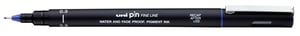 Fineliner Uni-ball Pin 0,3mm blauw
