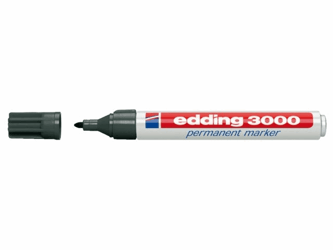 VILTSTIFT EDDING 3000 ROND 1.5-3MM GRIJS [Stuk] artikel afbeelding