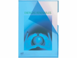 Staples Insteekmap 0,12 mm PP, blauw (pak 100 stuks)