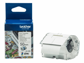 Brother CZ1005 Tape, 50 mm, Wit artikel afbeelding