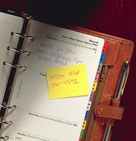 Memoblok Post-it 653-1B recycled 38x51mm canary yellow