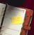 Memoblok Post-it 653-1B recycled 38x51mm canary yellow