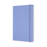 Notitieboek Moleskine large 130x210mm blanco hard cover hydrangea blue