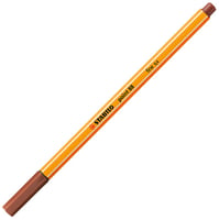 Fineliner STABILO point 88/38 roodkrijt