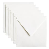 Envelop Papicolor 140x140mm Hagelwit