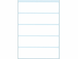 Etiket HERMA 3750 21x80mm wit 35 stuks
