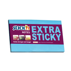 Notitieblok Stick'n SS 76x127mm blauw/p6