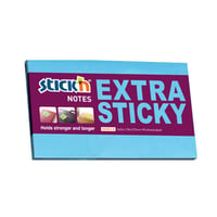 Notitieblok Stick'n SS 76x127mm blauw/p6