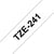 Labeltape Brother P-touch TZe-241 standaard 18mm zwart op wit