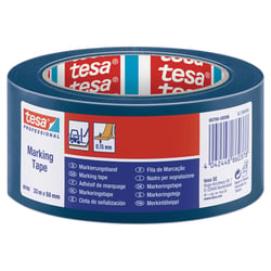 Markeringstape Tesa 60760 PVC 50mmx33m blauw artikel afbeelding