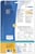 Etiket Herma 8671 A4 99.1x38.1mm 350st folie transparant mat