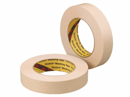 Afplaktape Scotch 202 18mmx50m crêpe beige