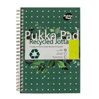 Notitieboek Pukka Jotta A5 lijn 110 pagina's 80gr groen