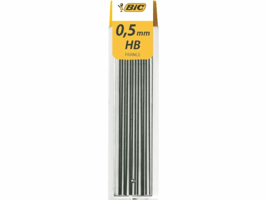 Potloodstift Bic HB 0.5mm koker à 12 stuks