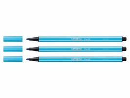 VILTSTIFT STABILO 68/57 AZUUR BLAUW  artikel afbeelding
