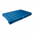 Vlakke pallet van staal l x b = 1000x800 mm, draagvermogen 2000 kg gentiaanblauw, vanaf 10 stuks artikel afbeelding
