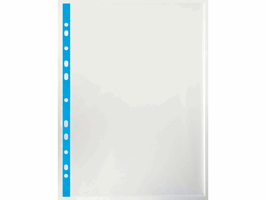 Staples Showtas generfd 0,08 mm PP, 11-rings (pak 100 stuks)
