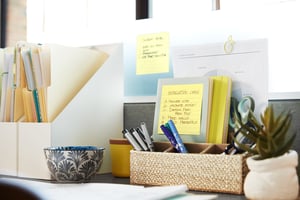 Memoblok 3M Post-it 660 102x152mm lijn geel