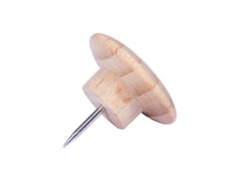 Legamaster WOODEN Push-Pin, Hout (pak 25 stuks)