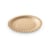 FSC® Kraft bord met vetbarrière 18cm Ø bruin