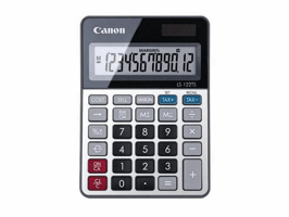 Canon LS-122TS Bureaurekenmachine, 12-Cijferig, Grijs
