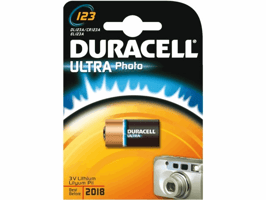 Batterij Duracell 123