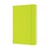 Notitieboek Moleskine pocket 90x140mm blanco hard cover lemon green