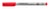 Viltstift Staedtler Lumocolor 315 non permanent M rood