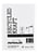 Correspondentiekaart Papicolor dubbel 105x148mm Kraft wit
