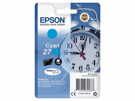 Epson inktcartridge 27XL cyaan, 1100 pagina's - OEM: C13T27124012