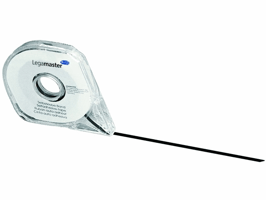 Legamaster Verdeeltape voor planborden Afmeting: 2,5 mm x 16 meter, zwart (rol 16 meter)