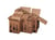 Smartbox Pro Verzenddoos voor flessen 204x108x368mm, Dubbellaags, bruin (1 pak x 10 stuks)