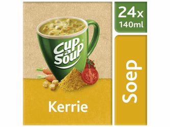 Unox Cup a Soup 140 ml Kerriesoep (doos 24 stuks) artikel afbeelding