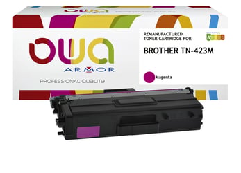 Tonercartridge OWA alternatief tbv Brother TN-423M rood