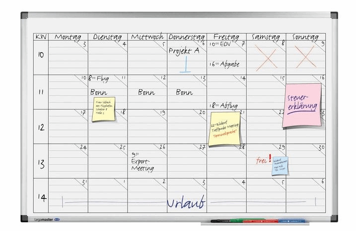 Whiteboards en projectieschermen