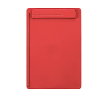 Klembord MAULgo uni Blauwe Engel recycled A4 staand rood